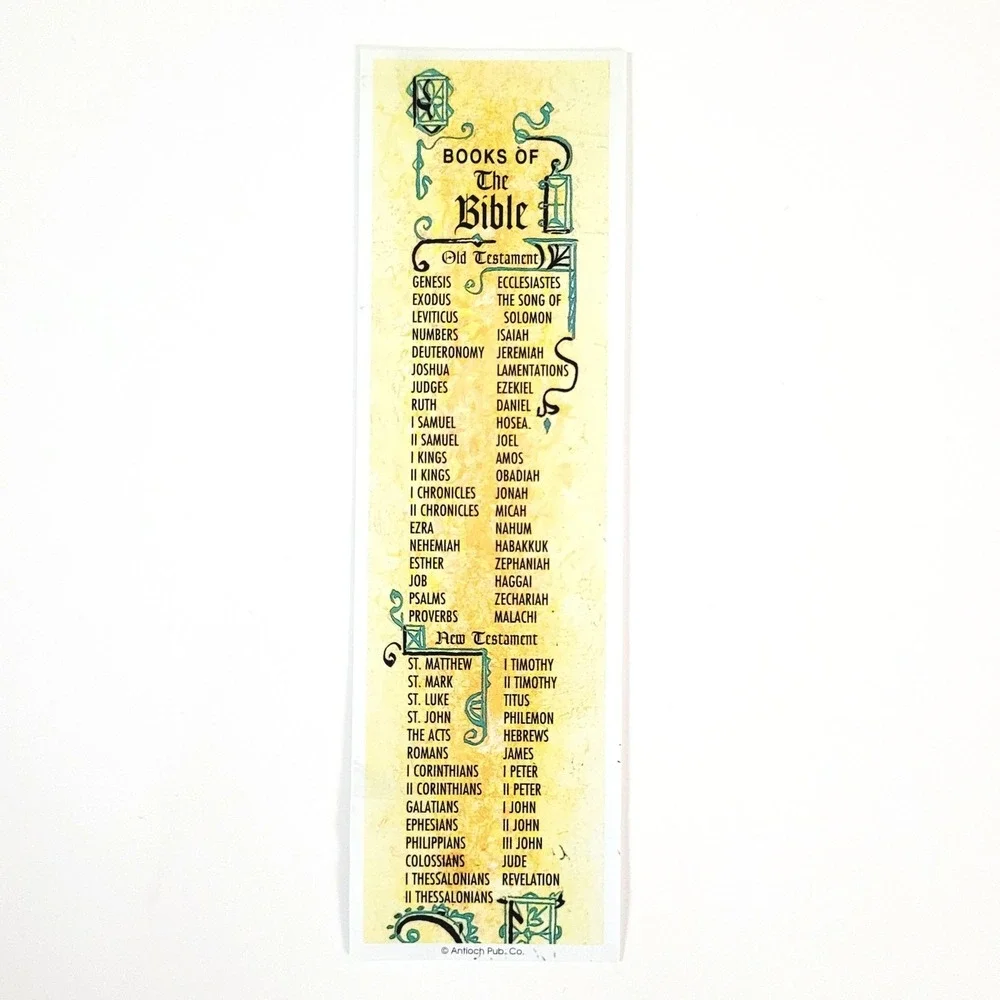 Antioch vintage bookmark